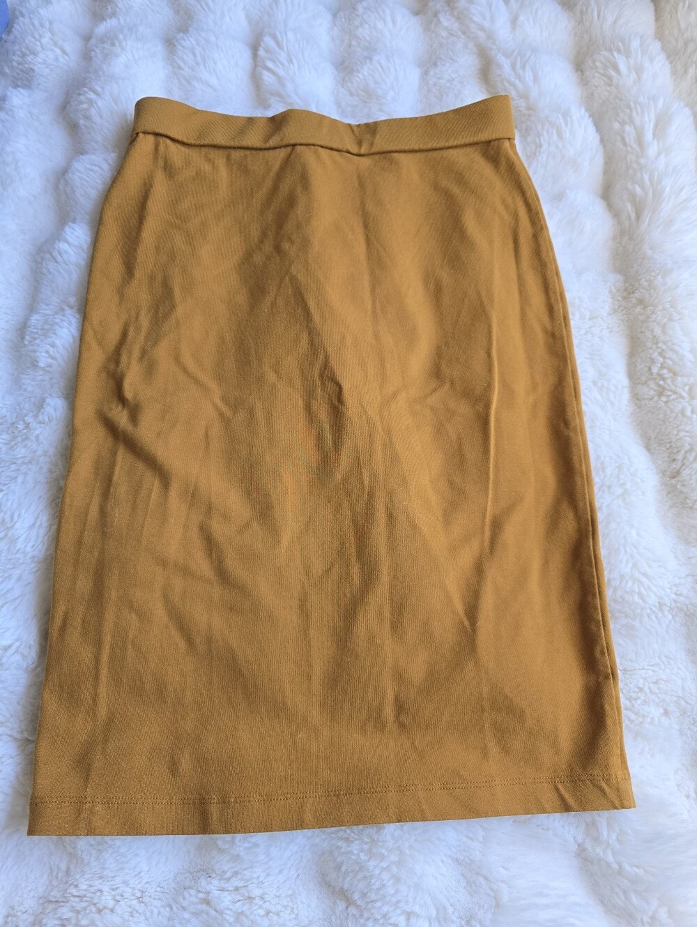 Camel color Pencil Skirt